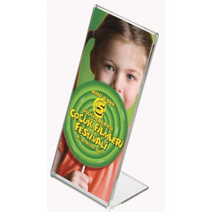 Leaflet Holders L Shaped single sided free standing (excl vat: 10 unit min order)