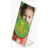 FREE STANDING L SHAPED MENU HOLDERS (excl vat) 20 MINIMUM ORDER