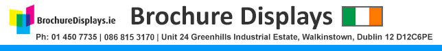 BROCHURE DISPLAYS  sales@brochuredisplays.ie