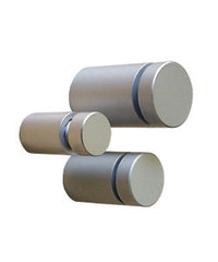 STAND OFF FITTINGS ALUMINIUM (excl vat)